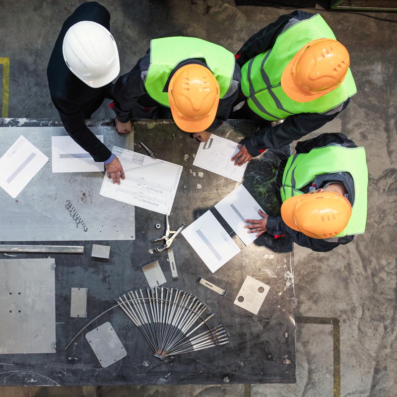 Réunion "travaux" hebdomadaire