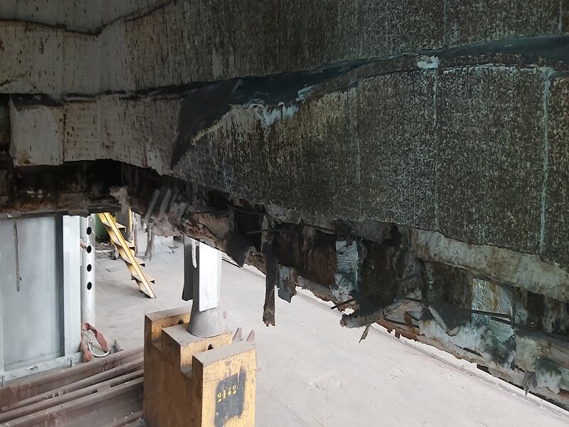 Explosion four traitement thermique bruleur gaz expertise fibre céramique