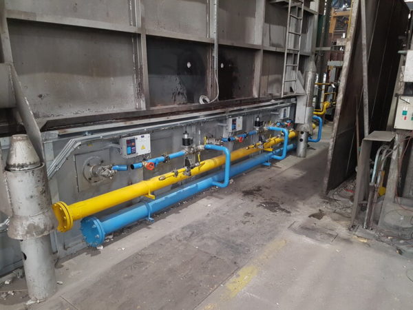 Rétrofit rewanping gaz traitement thermiqueforge fonderie