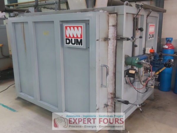 Four cuisson haute température bruleur gaz DUM